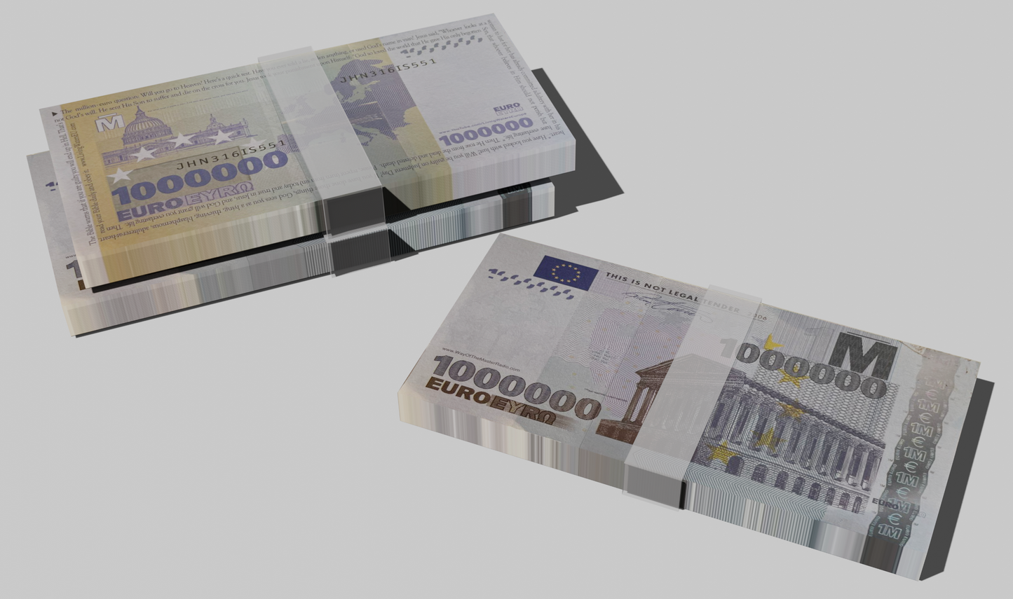 Millions d'euros (anglais)