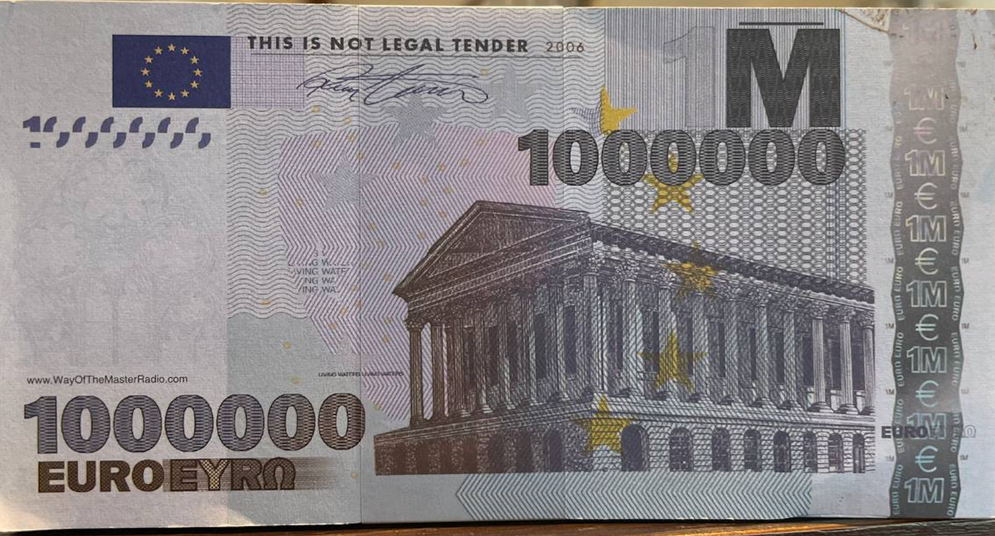 Millions d'euros (anglais)